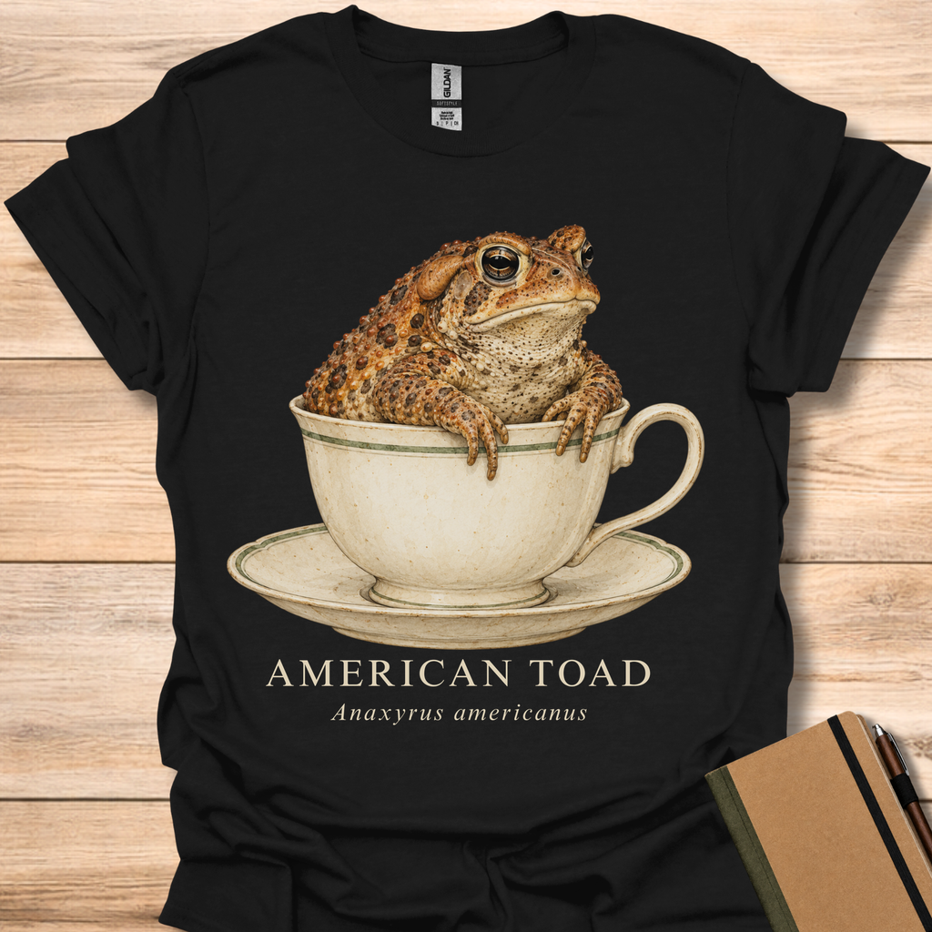 Toad In A Teacup - Black