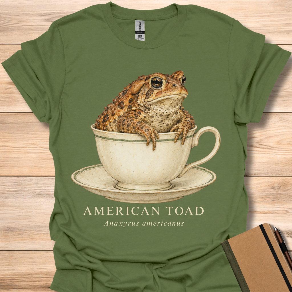 Toad In A Teacup - Military Green