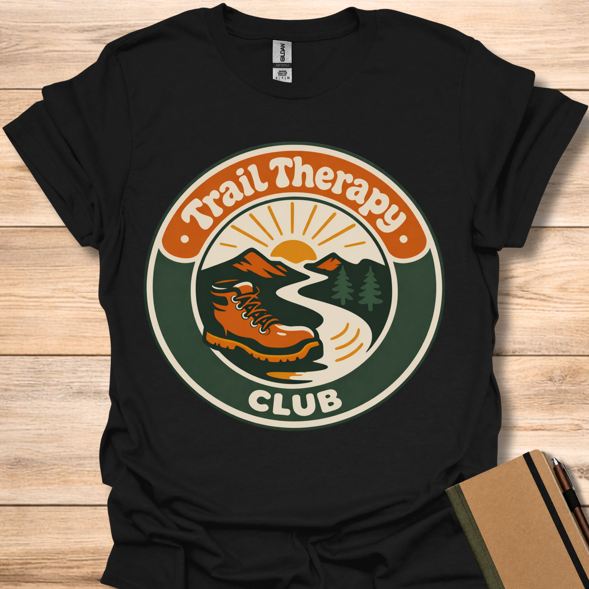 Trail Therapy Club - Black