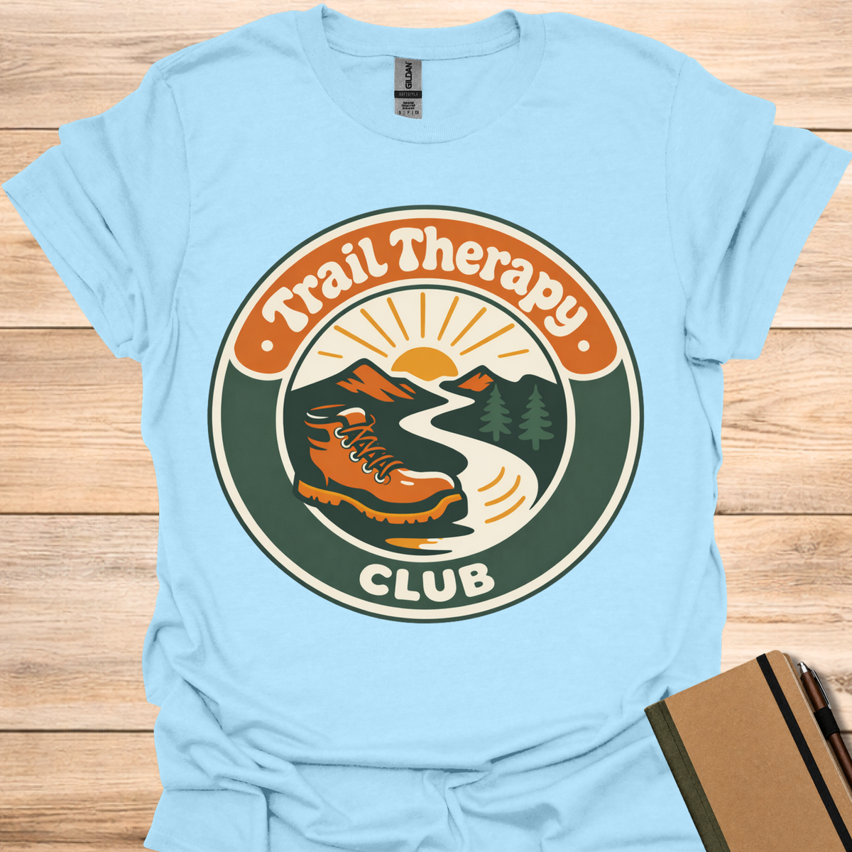 Trail Therapy Club - Light Blue