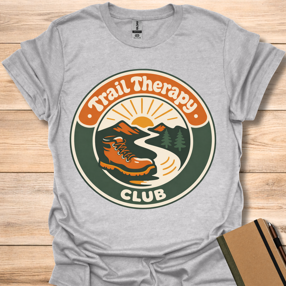 Trail Therapy Club - Sport Grey