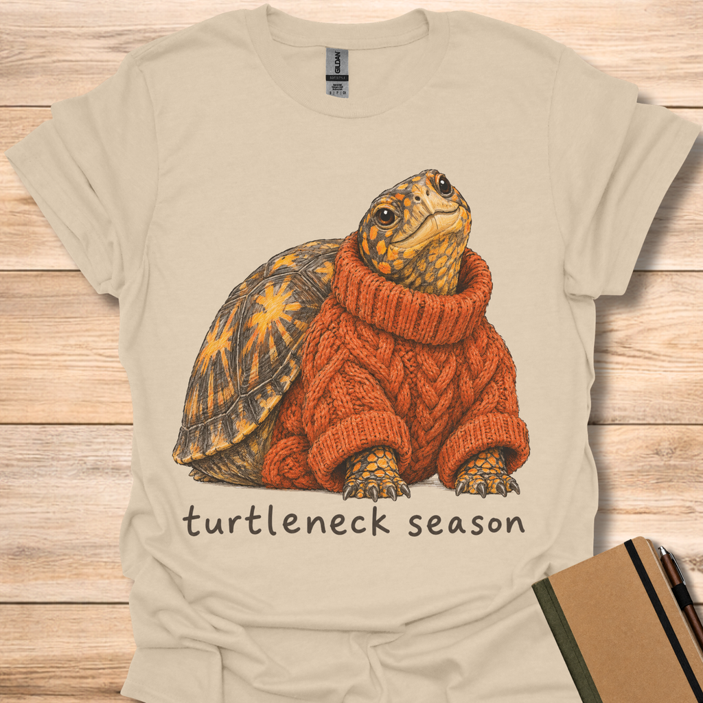 Turtleneck Season Turtle - Sand