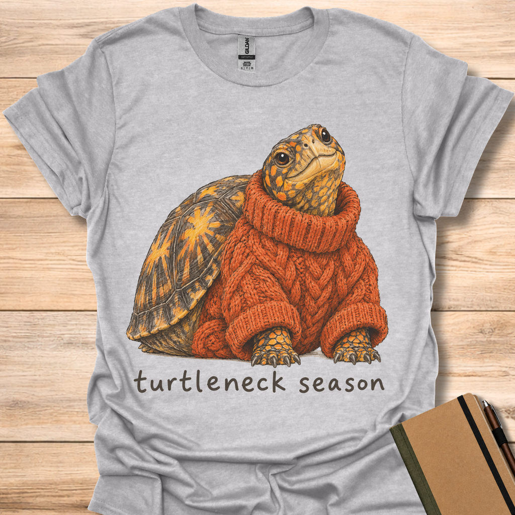 Turtleneck Season Turtle - Sport Grey