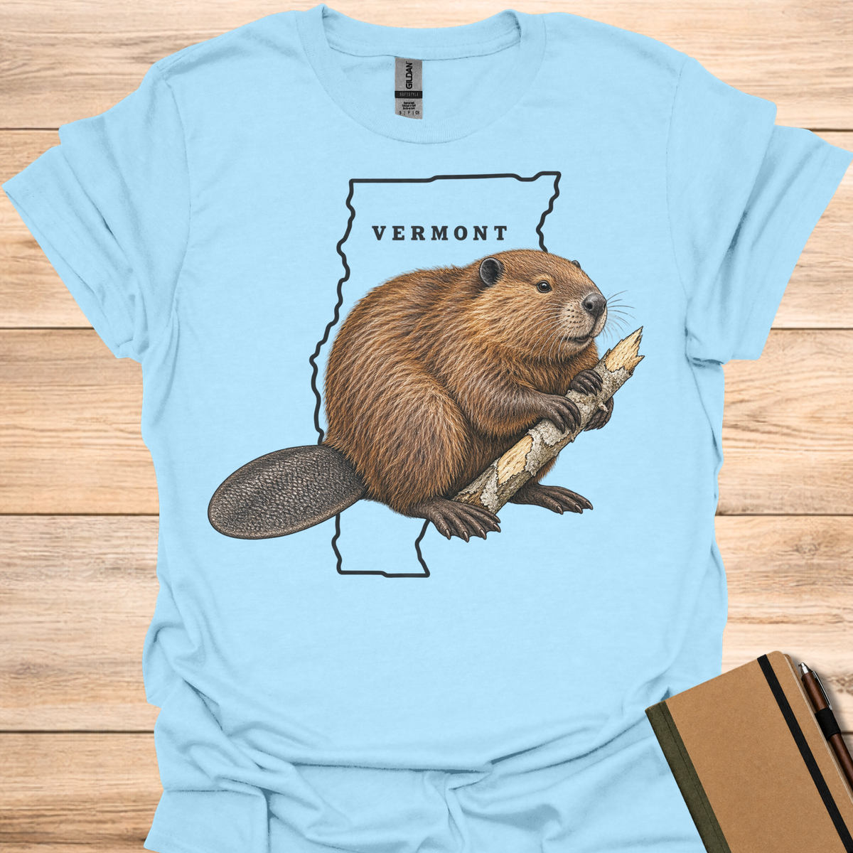 Vermont Beaver - Light Blue