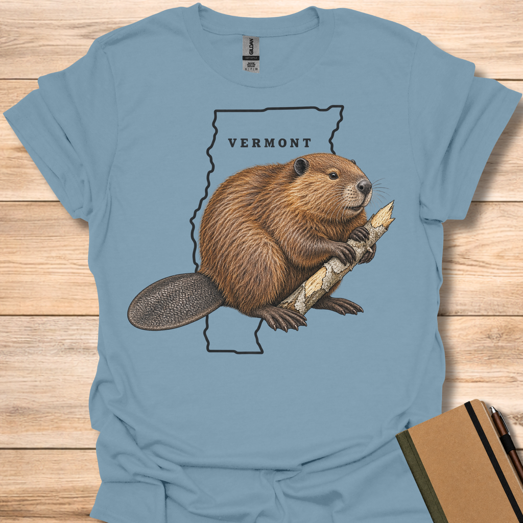 Vermont Beaver - Stone Blue