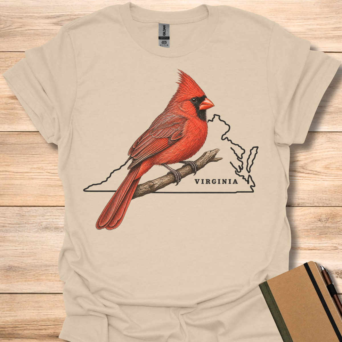 Virginia Cardinal - Sand