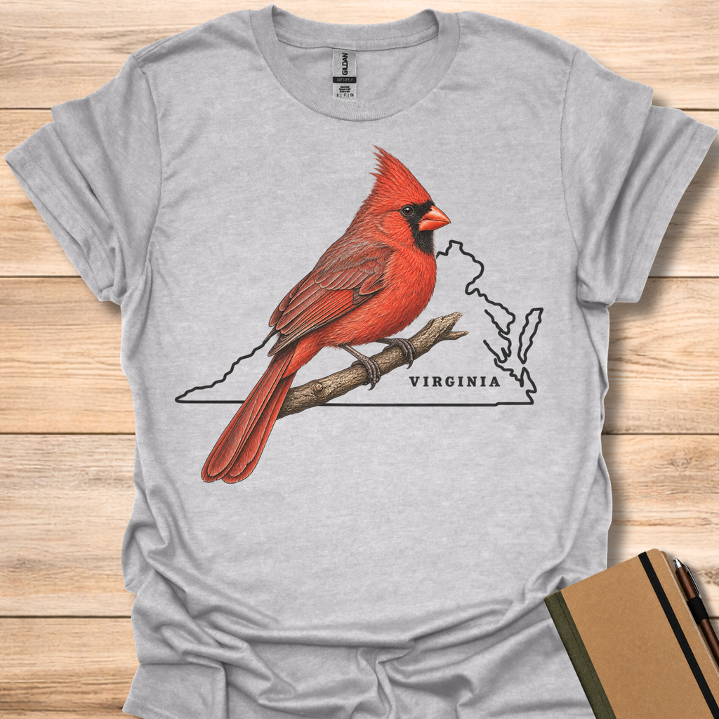 Virginia Cardinal - Sport Grey