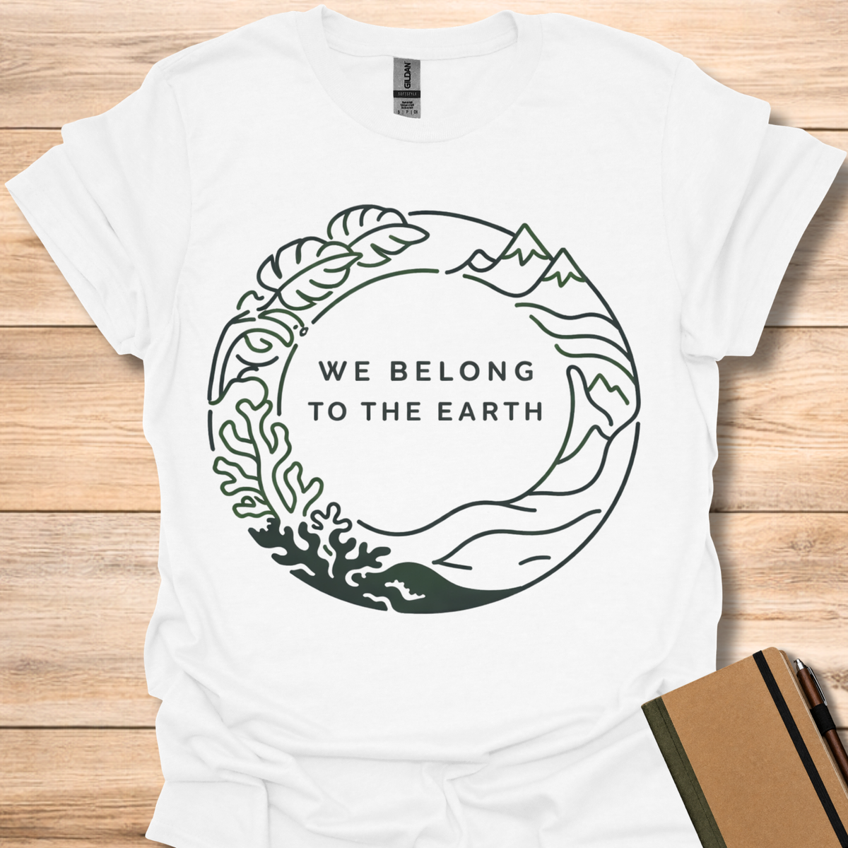 We Belong to the Earth - White