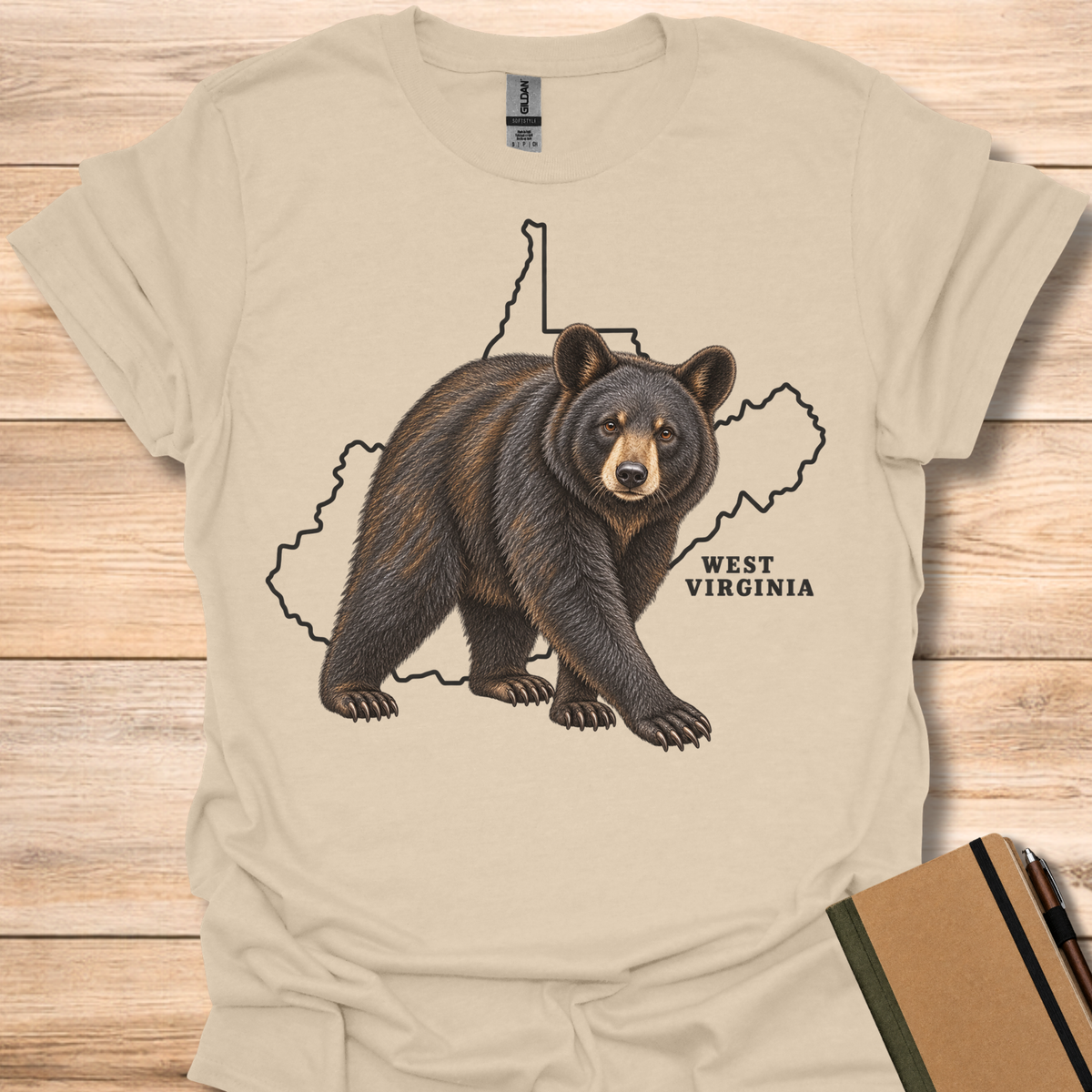 West Virginia Black Bear - Sand