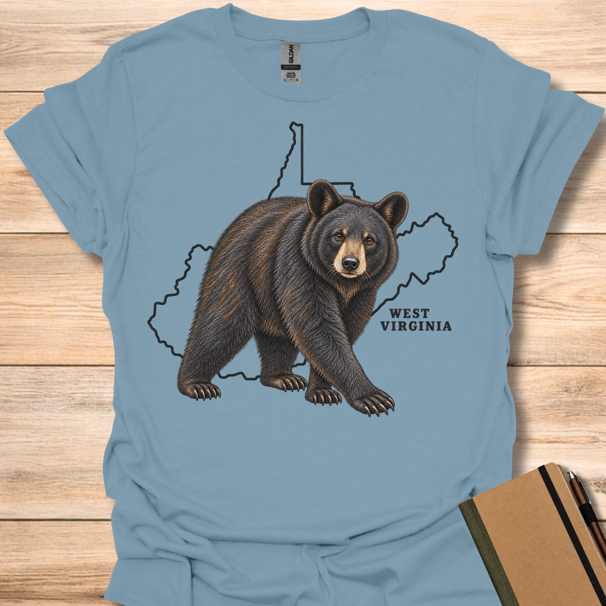West Virginia Black Bear - Stone Blue
