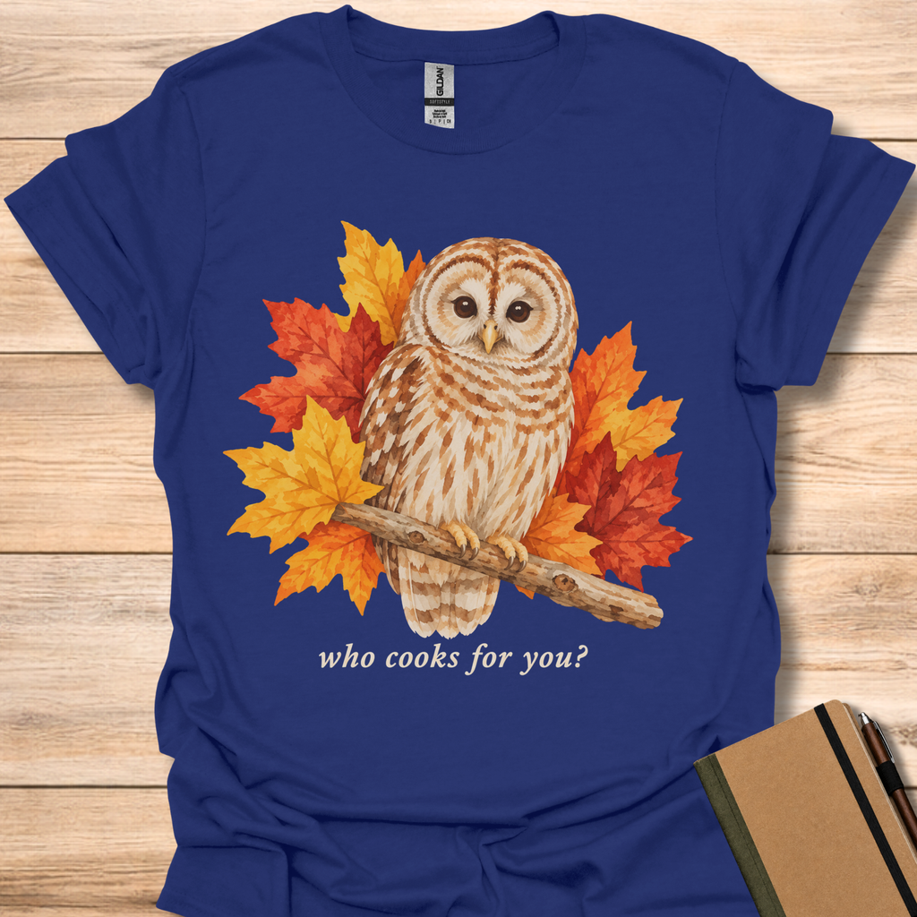 Who Cooks For You Owl - Navy