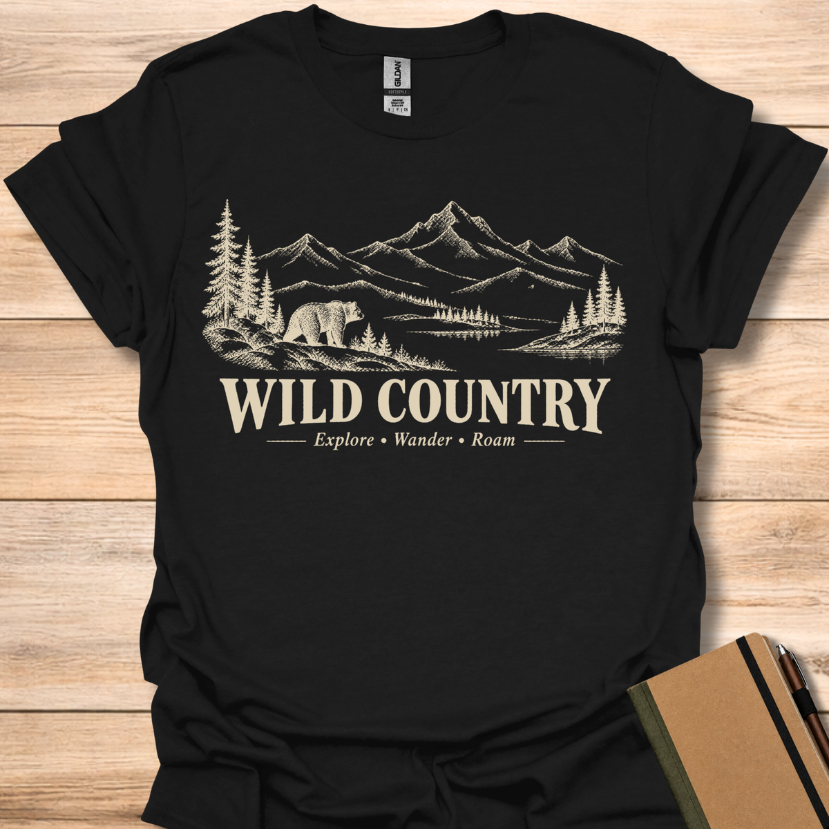 Wild Country Explore Wander Roam - Black