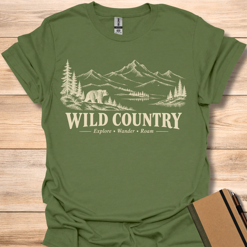 Wild Country Explore Wander Roam - Military Green