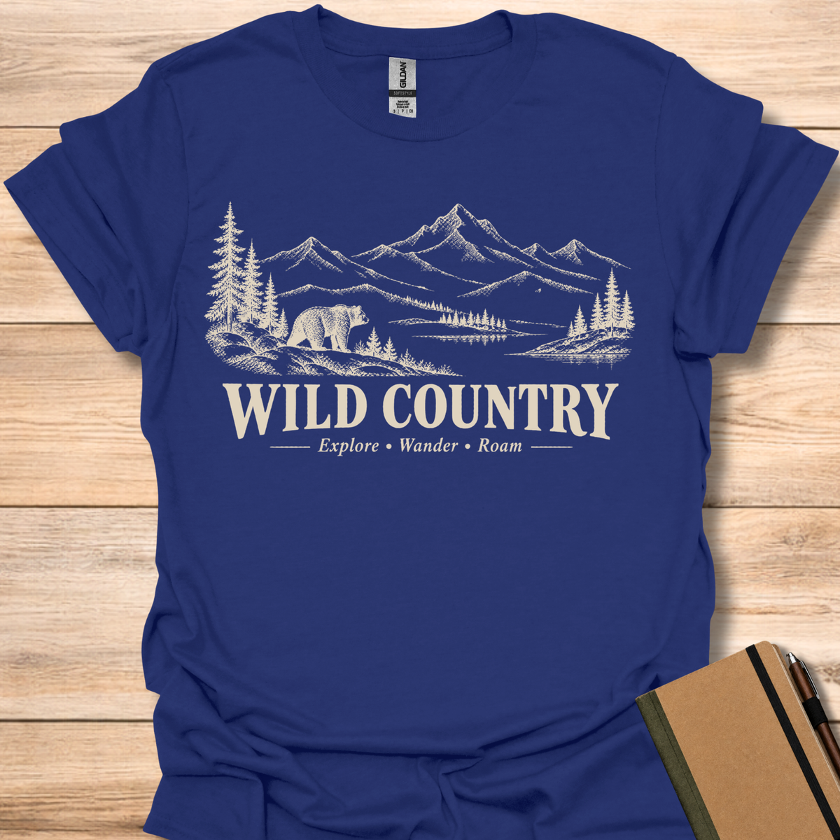 Wild Country Explore Wander Roam - Navy