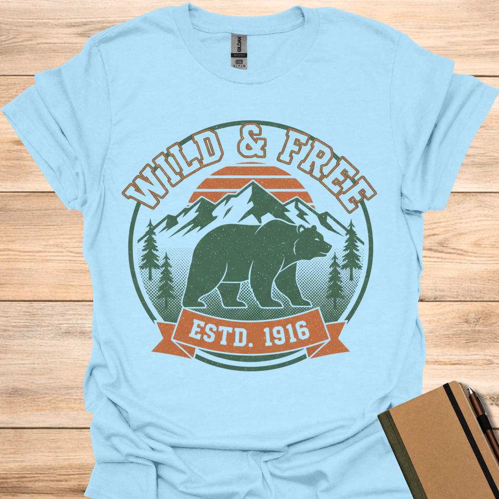 Wild & Free - Light Blue