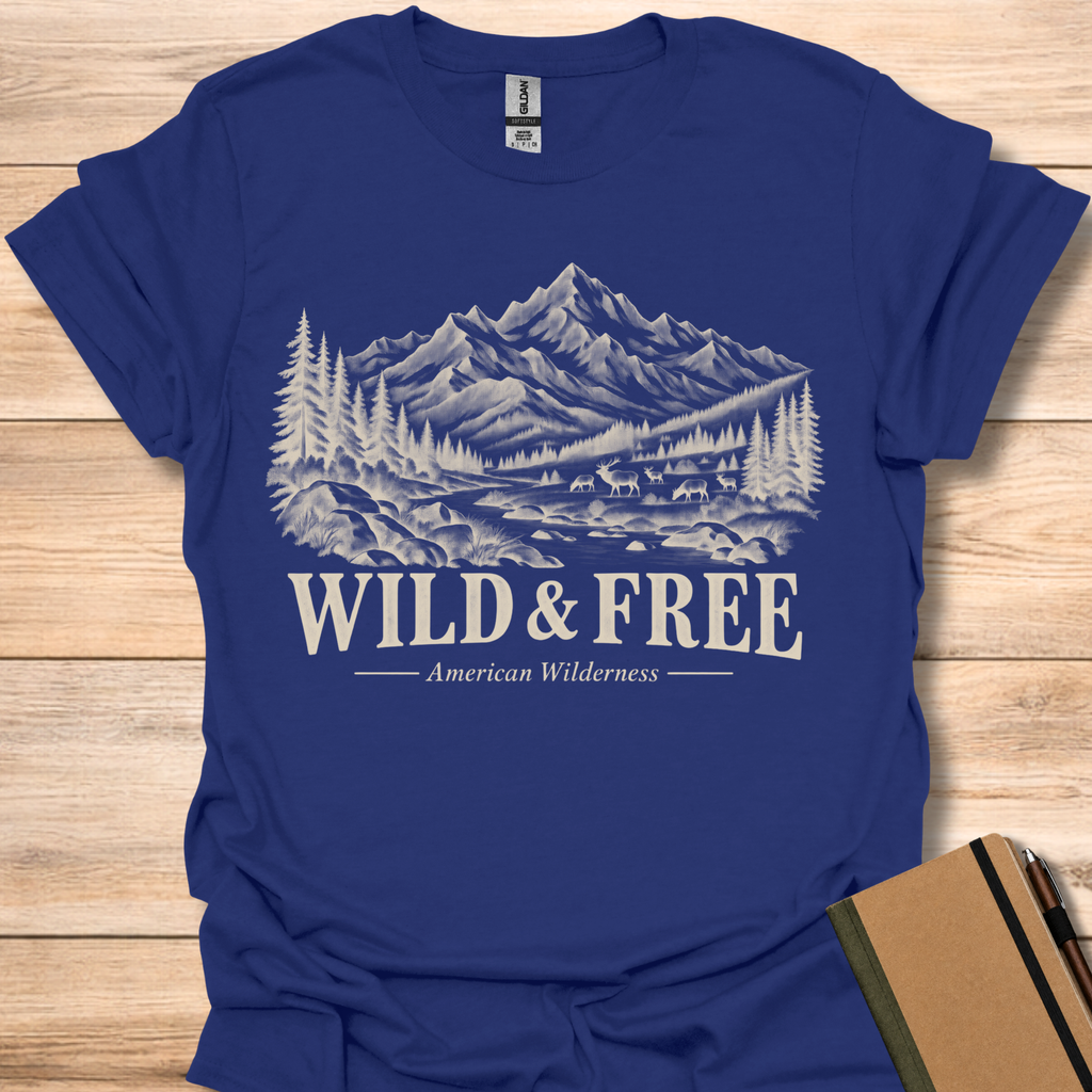Wild & Free American Wilderness - Navy