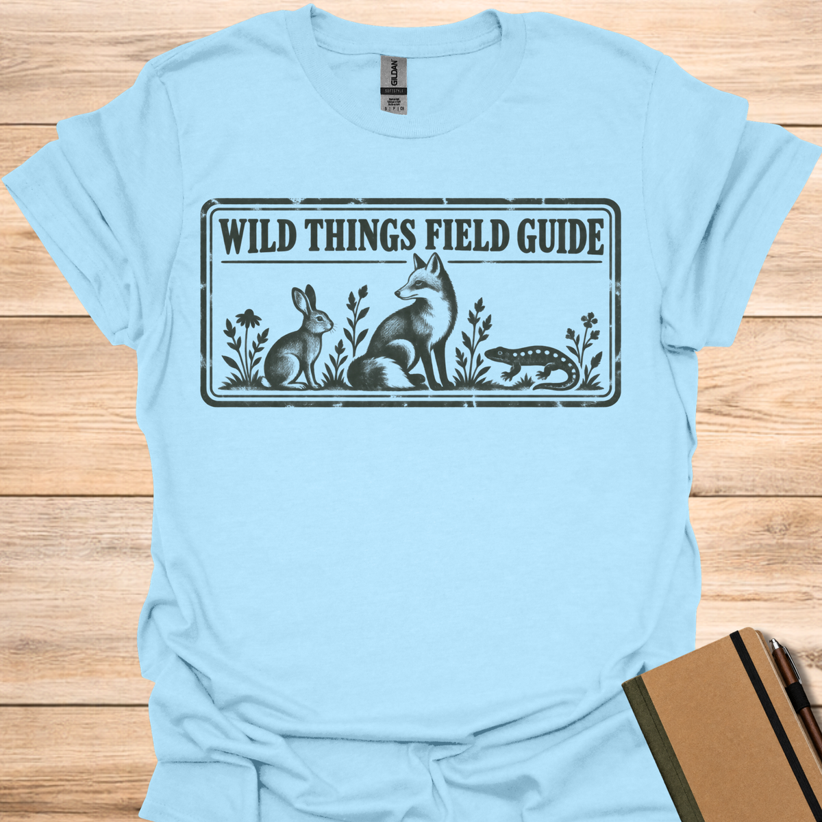 Wild Things Field Guide - Light Blue