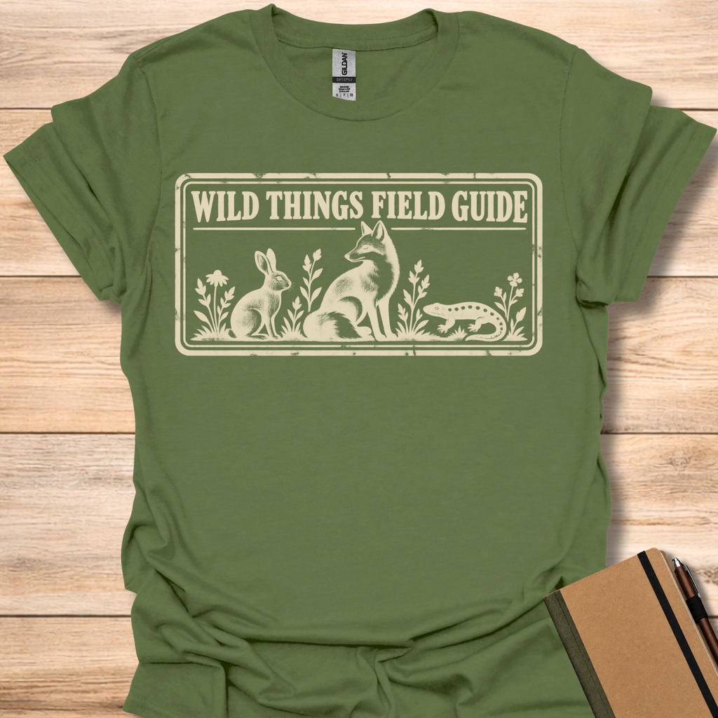 Wild Things Field Guide - Military Green