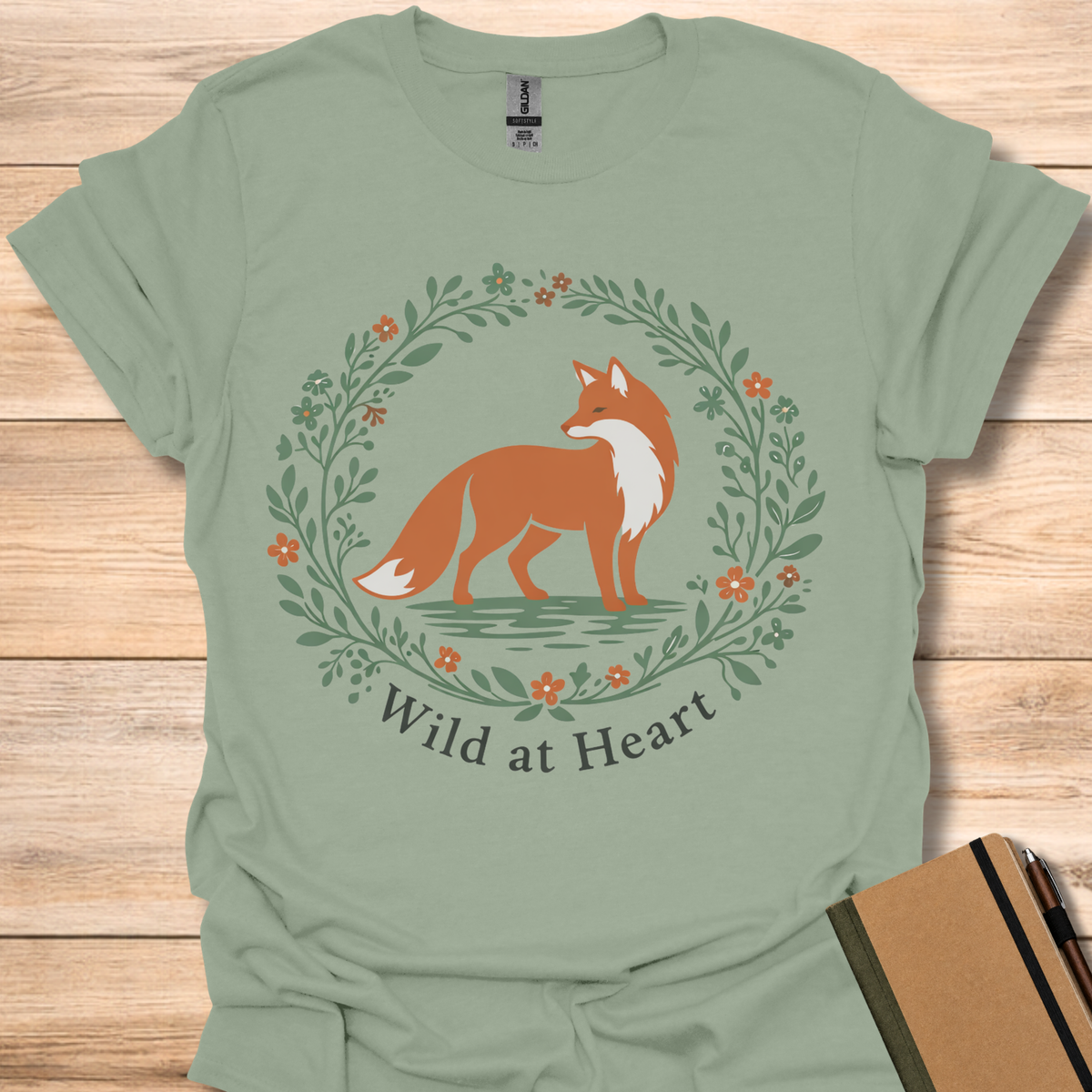 Wild at Heart Fox - Sage