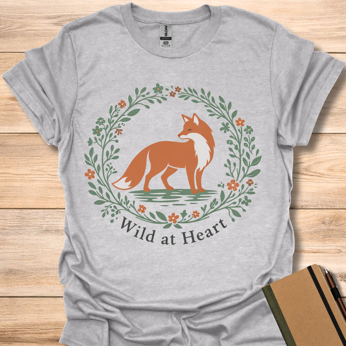 Wild at Heart Fox - Sport Grey