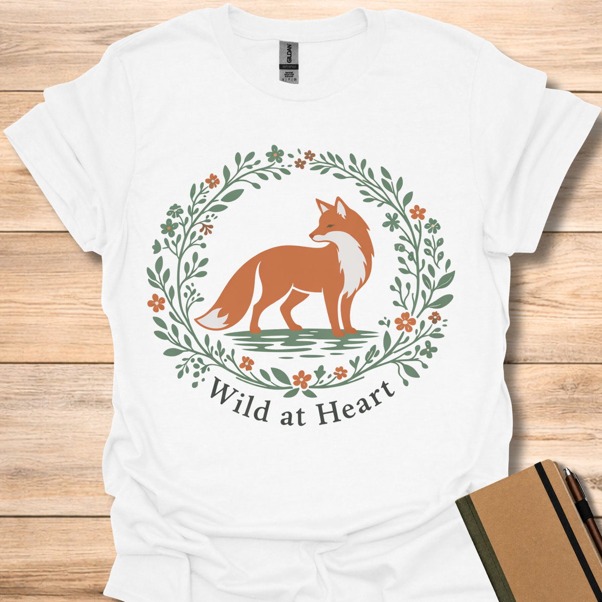 Wild at Heart Fox - White