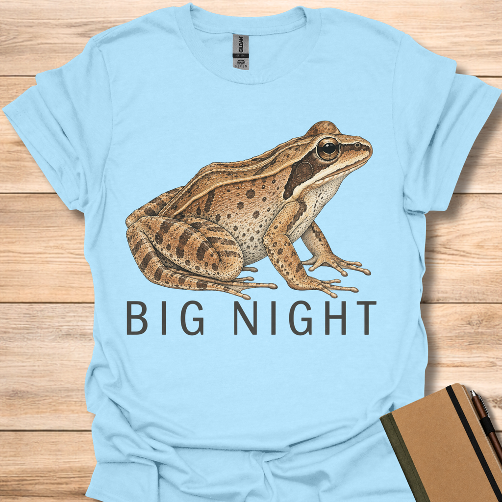 Wood Frog Big Night - Light Blue