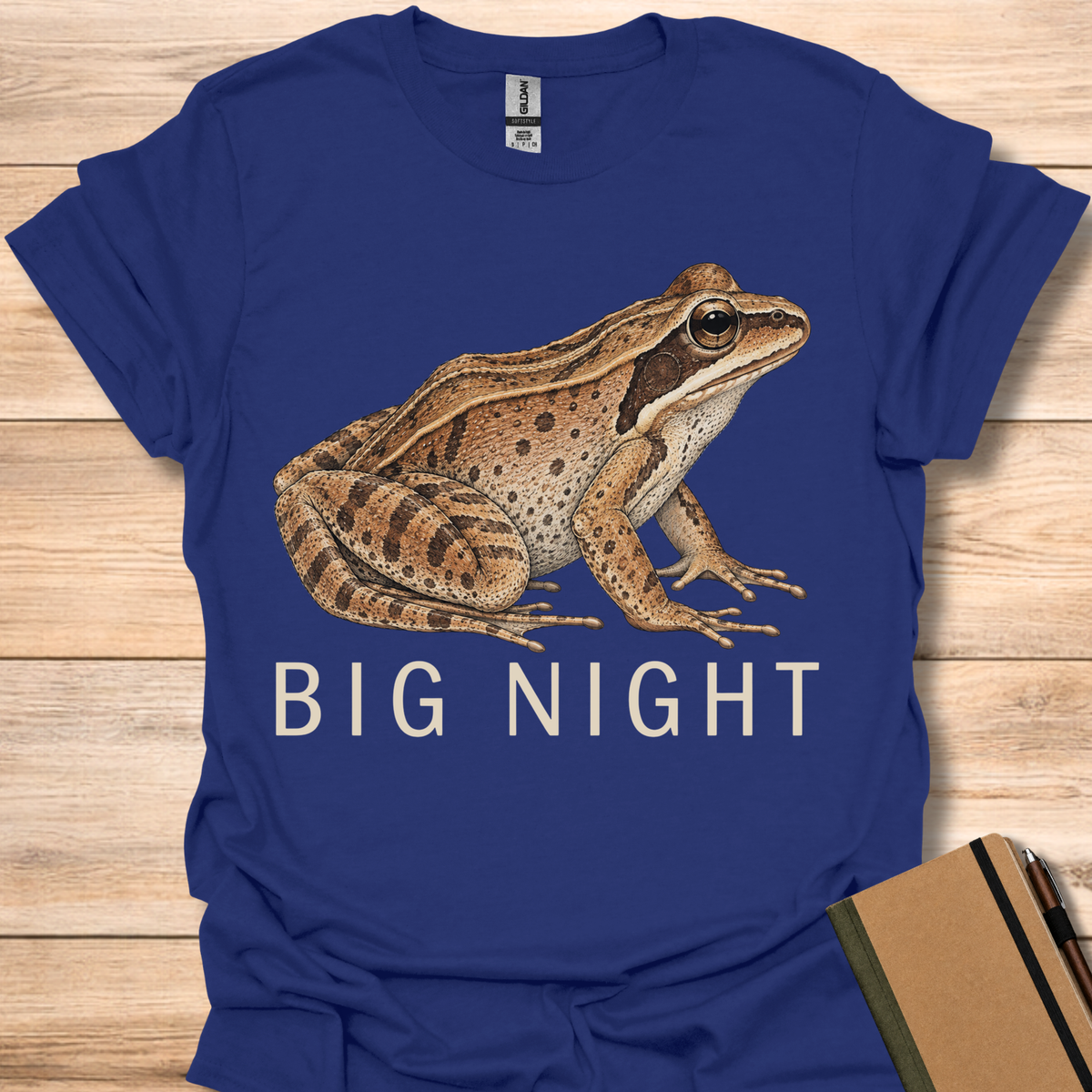 Wood Frog Big Night - Navy