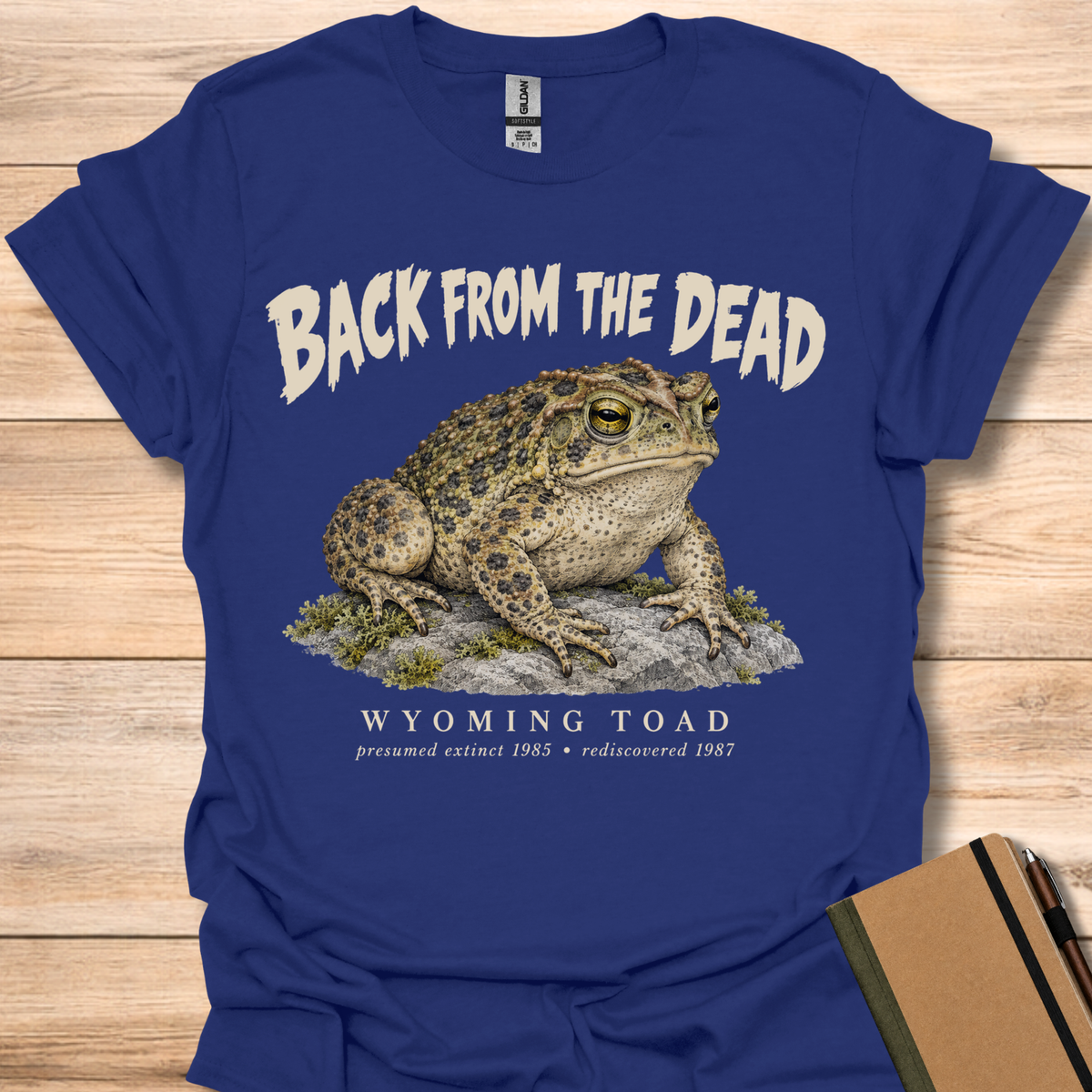 Wyoming Toad Back From The Dead - Navy