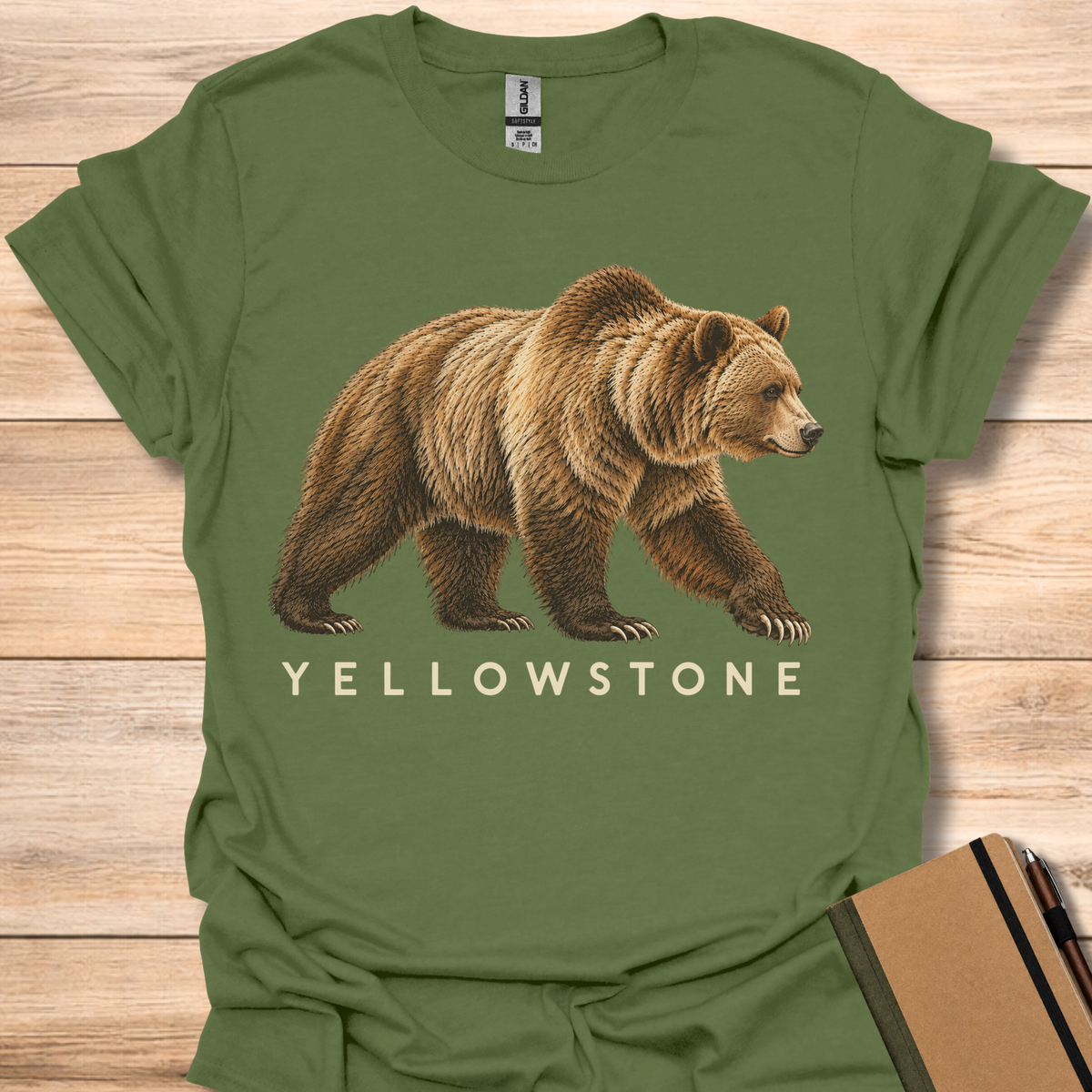 Yellowstone Grizzly - Military Green