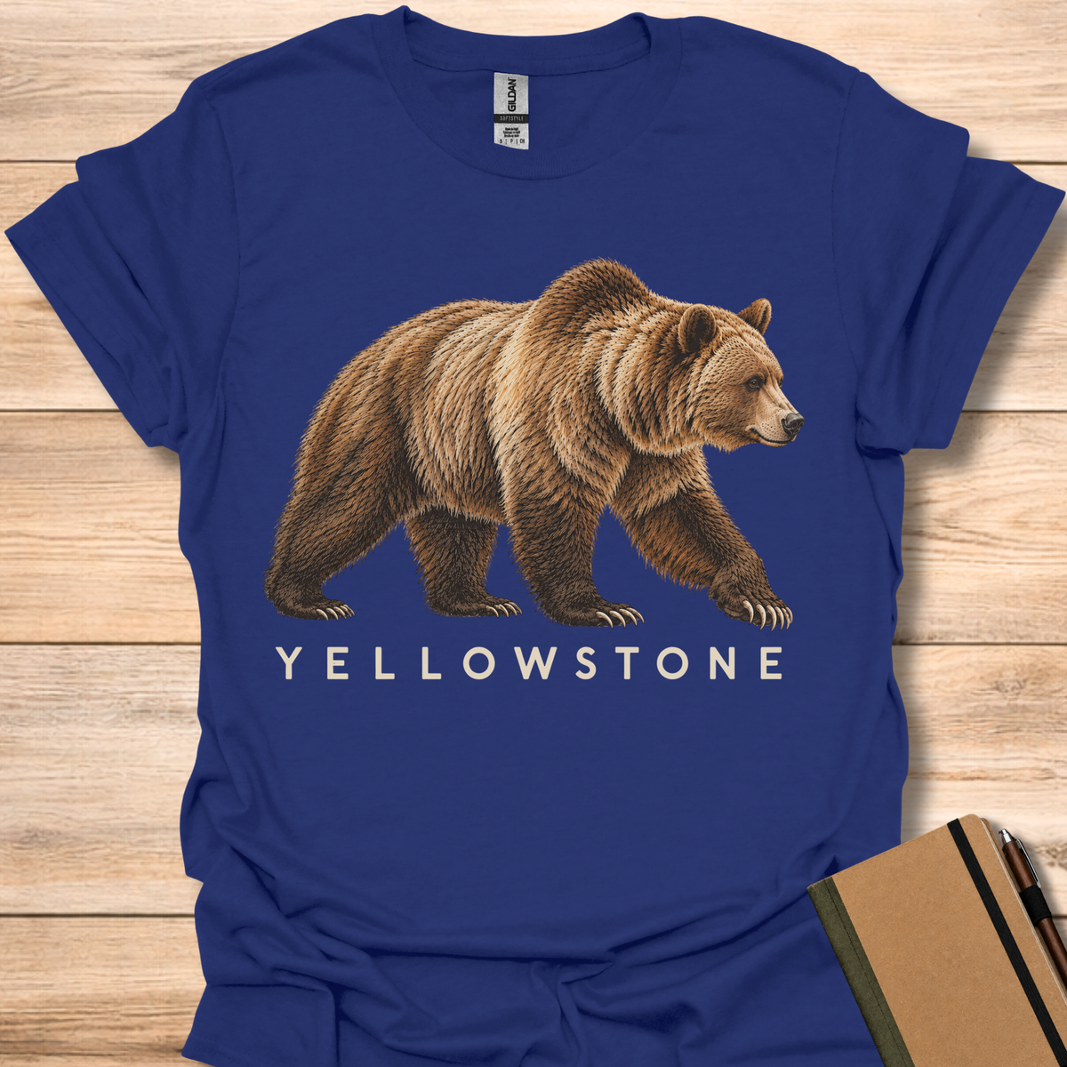 Yellowstone Grizzly - Navy