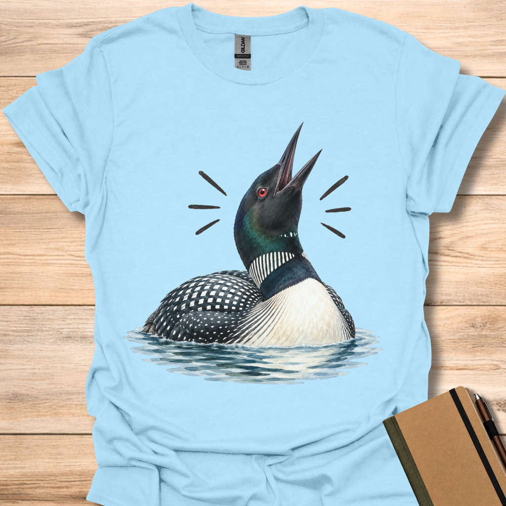 Yodeling Loon - Light Blue