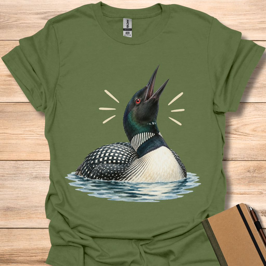 Yodeling Loon - Military Green