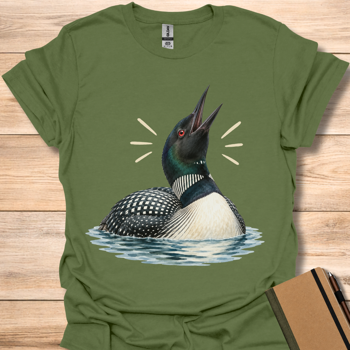Yodeling Loon - Military Green