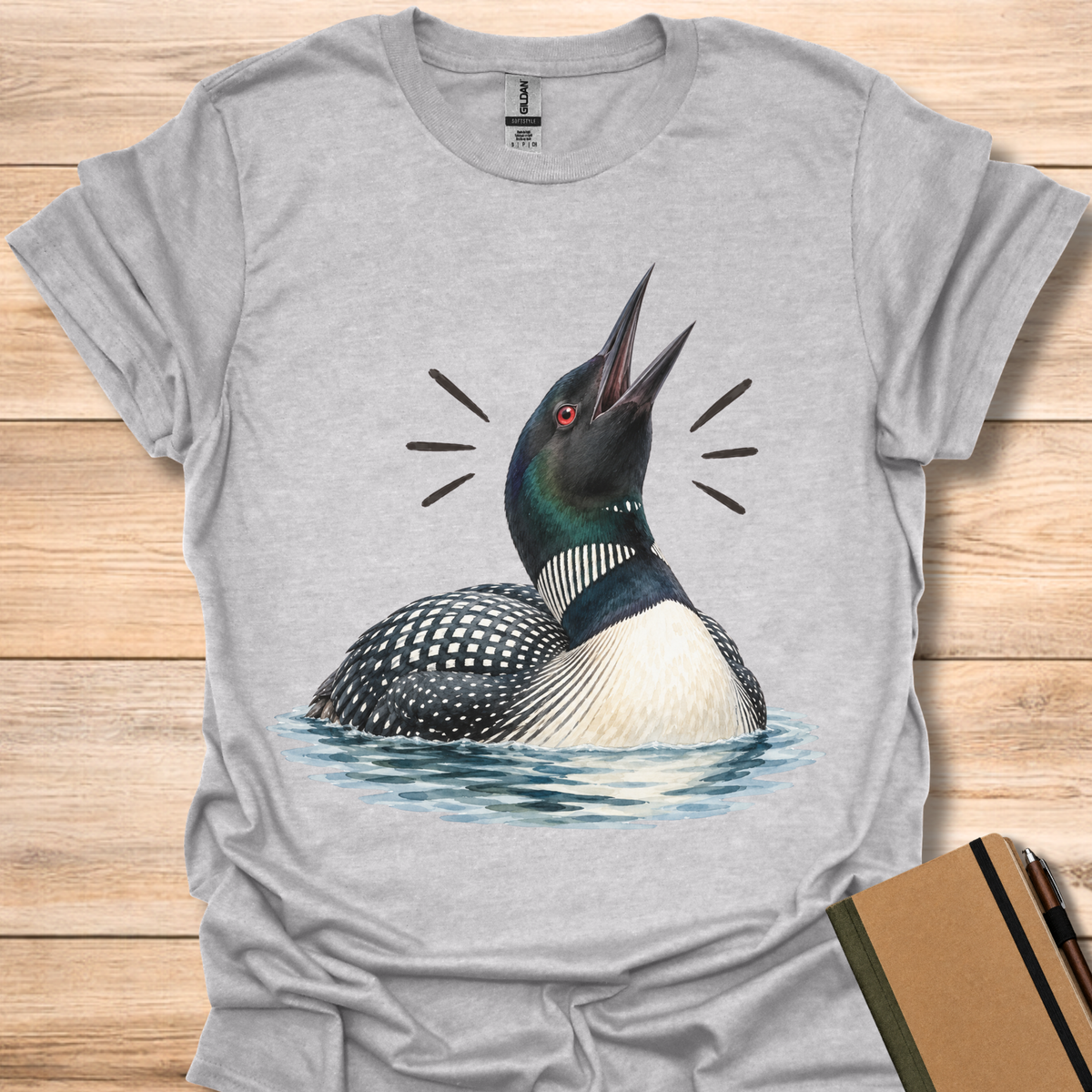 Yodeling Loon - Sport Grey