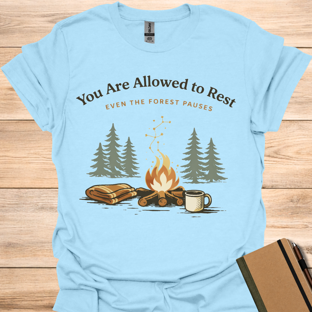 You Are Allowed to Rest - Light Blue