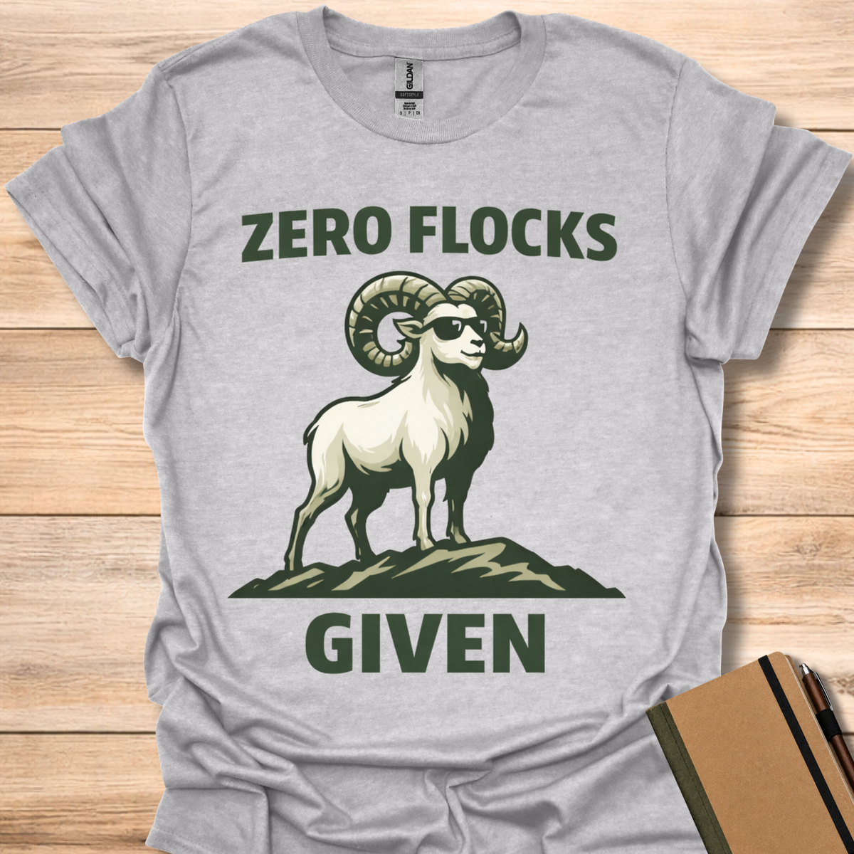 Zero Flocks Given - Sport Grey