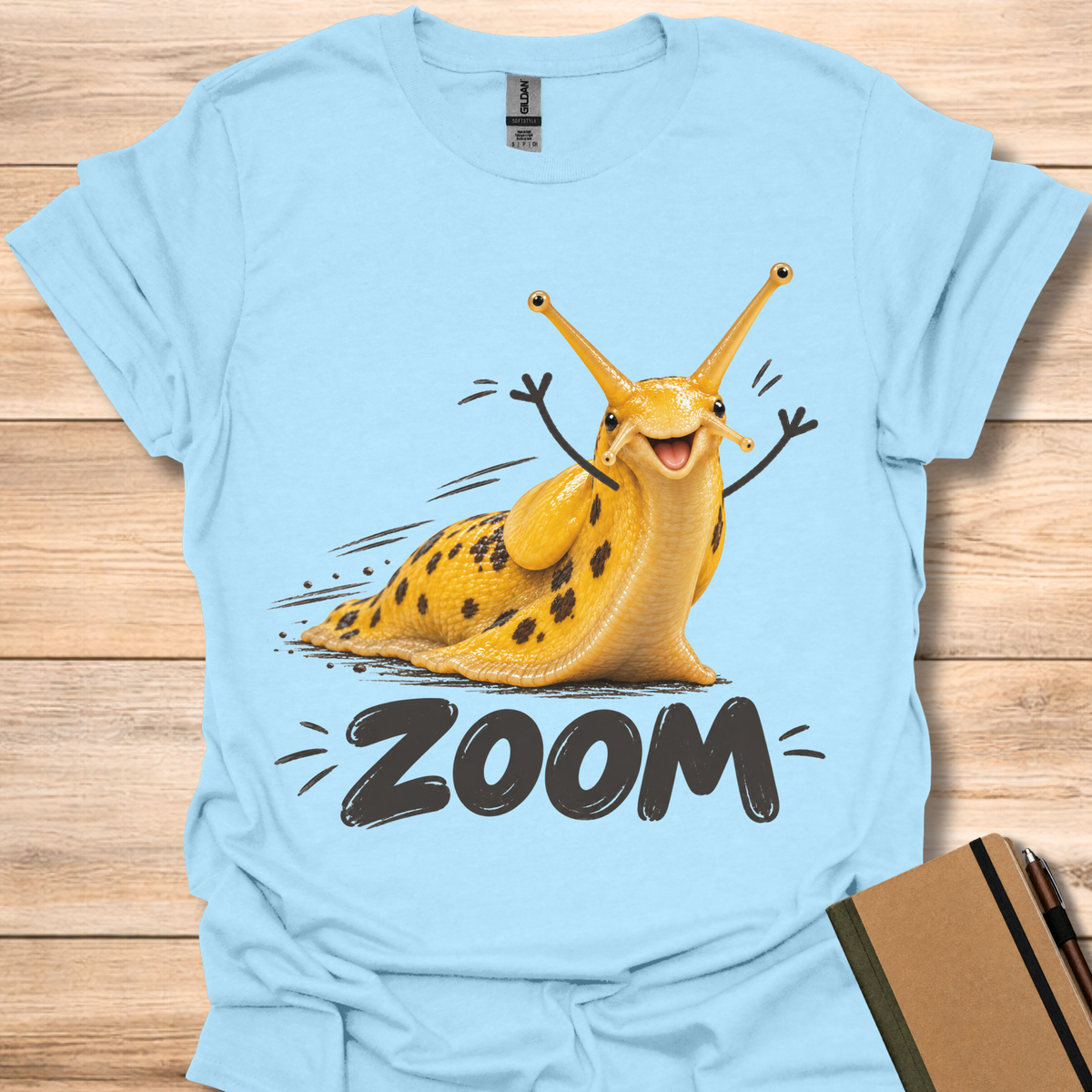Zoom Banana Slug - Light Blue