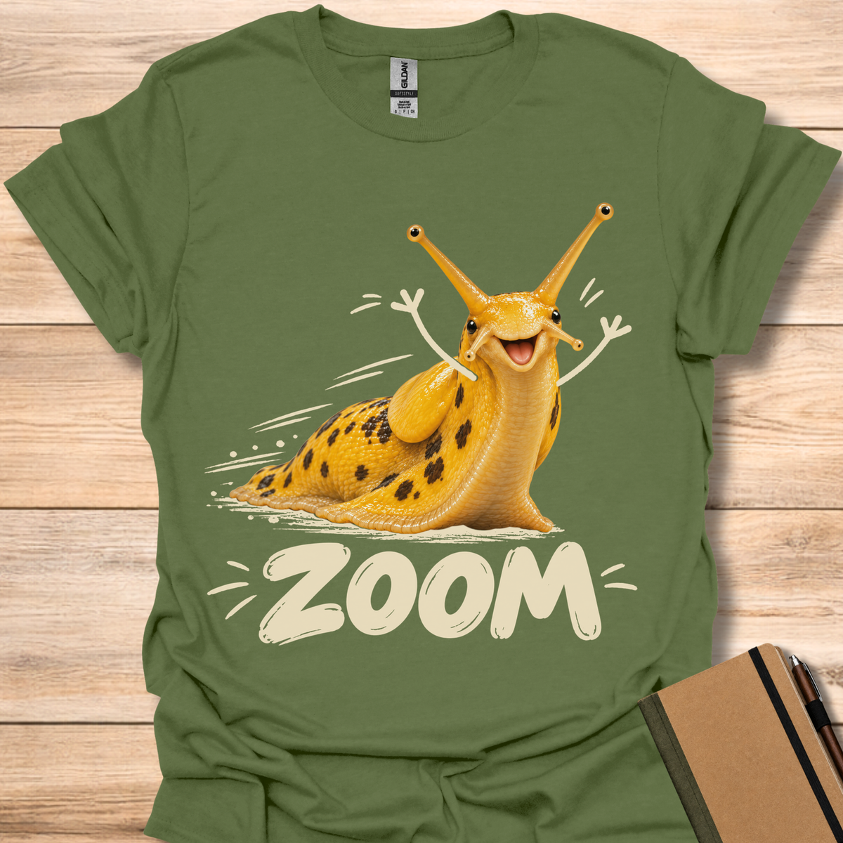 Zoom Banana Slug - Military Green